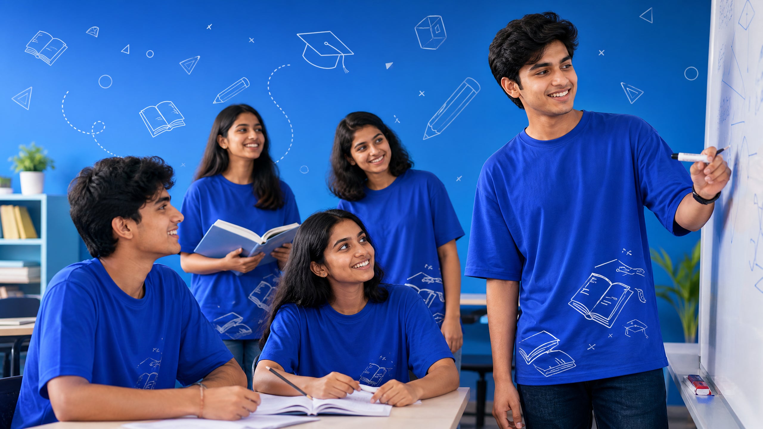 XYZ Learning hero banner - students in classroom