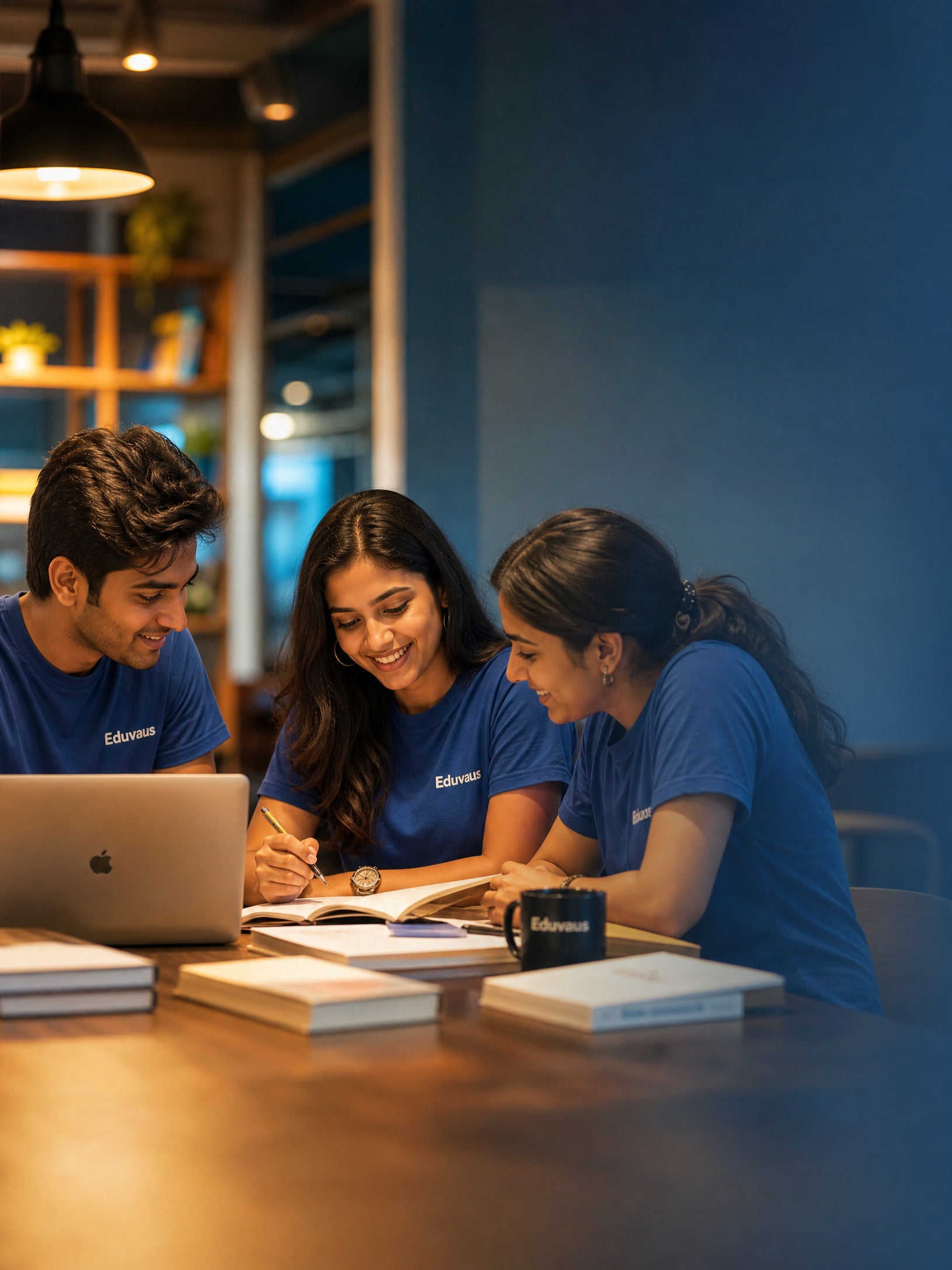 XYZ Learning community - students studying together
